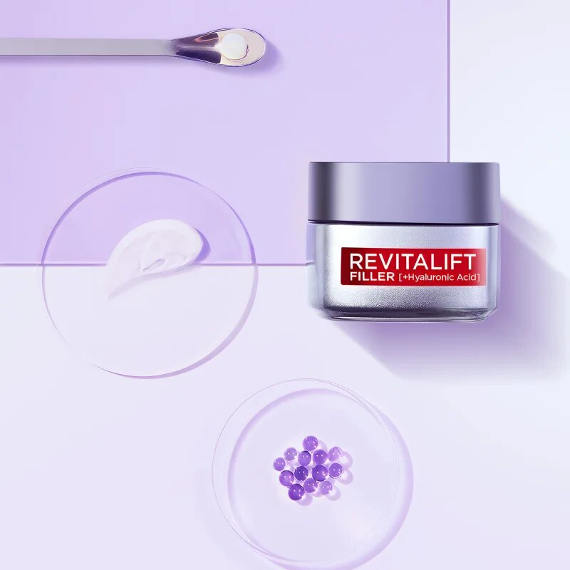 L’Oréal Paris Revitalift Filler denní a noční krém proti vráskám s kyselinou hyaluronovou
