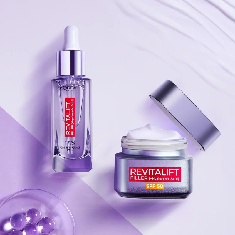 L’Oréal Paris Revitalift Filler vyplňující denní krém proti stárnutí SPF 50 50 ml
