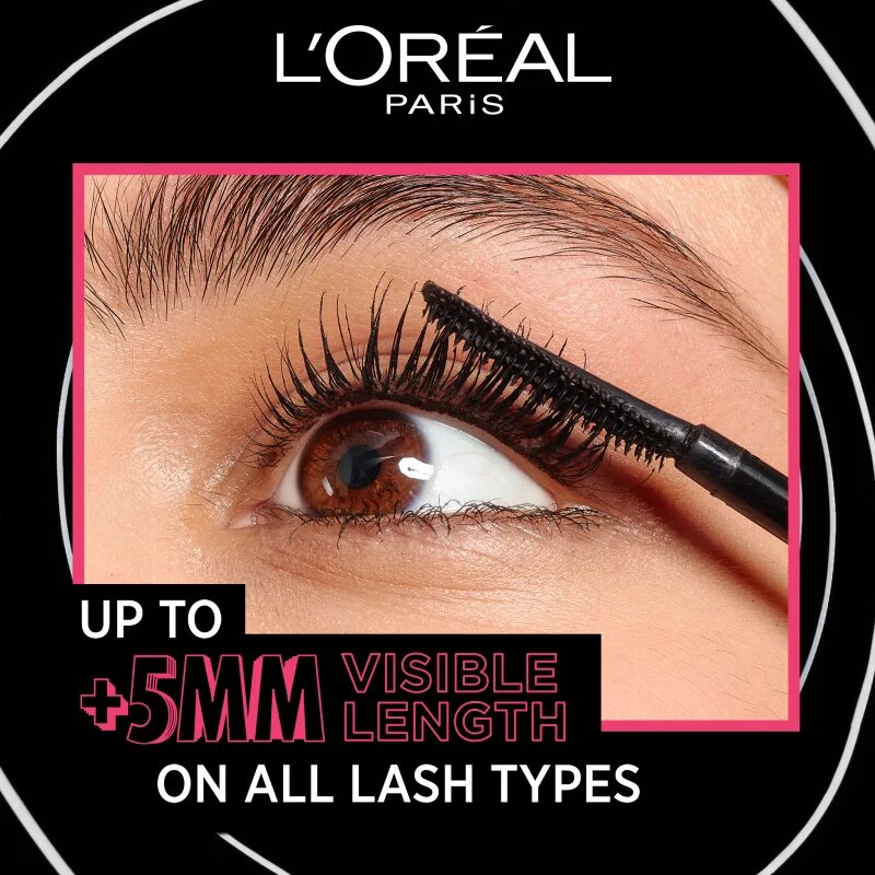 L’Oréal Paris Telescopic Lift řasenka pro objem a natočení řas 9.9 ml