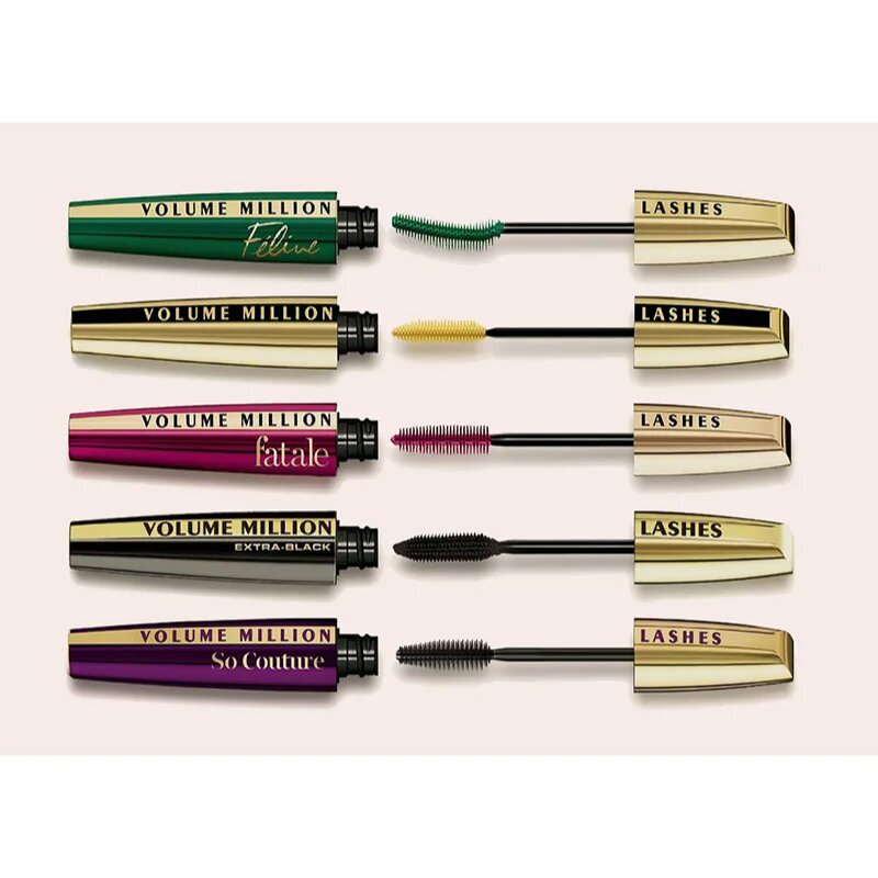 L’Oréal Paris Volume Million Lashes řasenka pro objem odstín Black 10.5 ml
