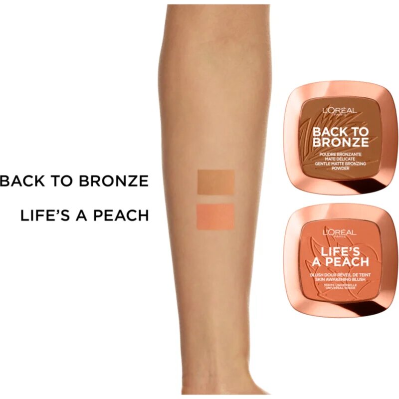L’Oréal Paris Wake Up & Glow Back to Bronze bronzer odstín 03 9 g