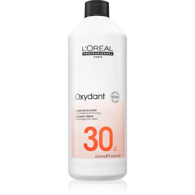 L’Oréal Professionnel Oxydant Creme aktivační emulze pro zesvětlené nebo melírované vlasy 9 % / 30 Vol. 1000 ml