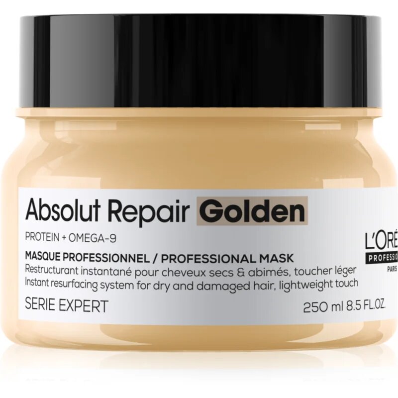 L’Oréal Professionnel Serie Expert Absolut Repair Golden regenerační maska pro suché a poškozené vlasy 250 ml