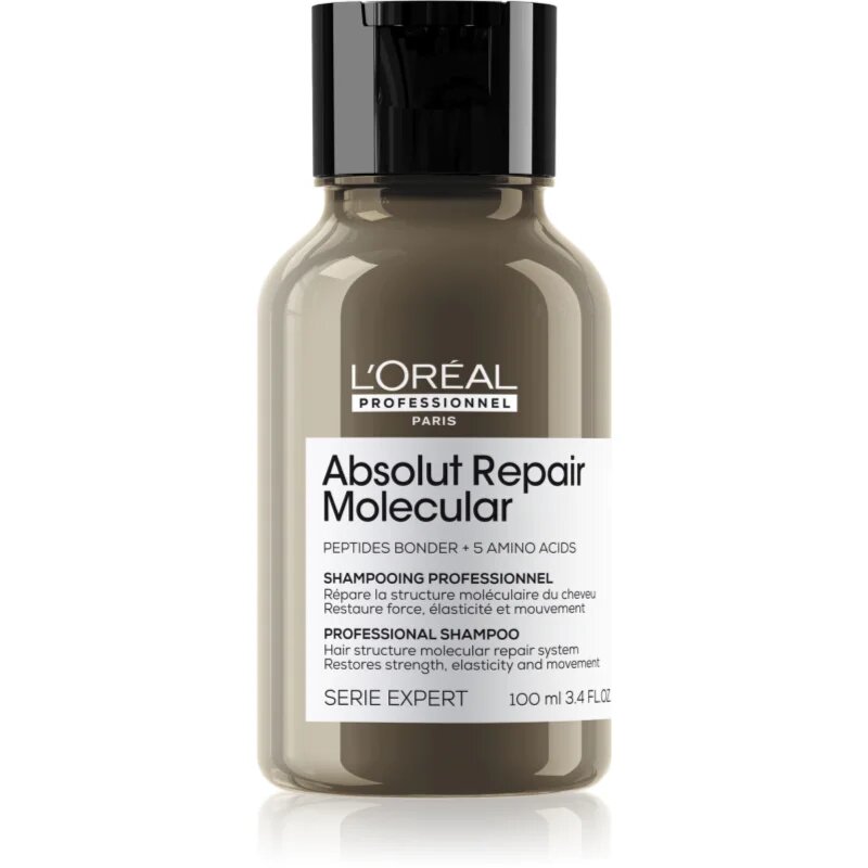 L’Oréal Professionnel Serie Expert Absolut Repair Molecular posilující šampon pro poškozené vlasy 100 ml