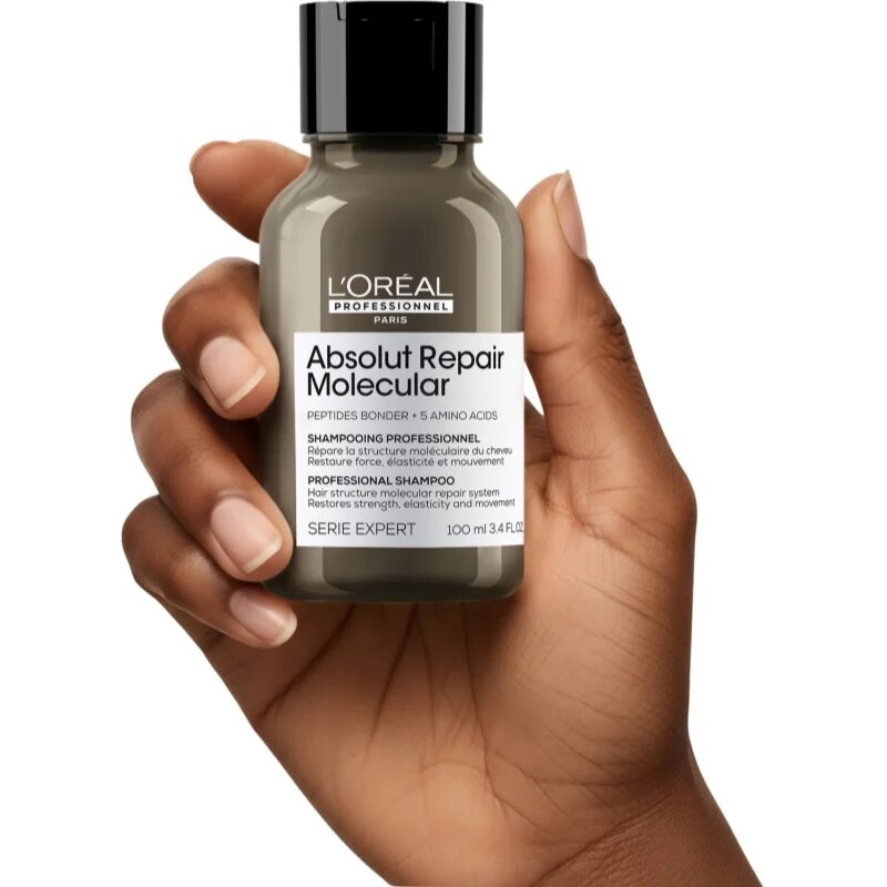 L’Oréal Professionnel Serie Expert Absolut Repair Molecular posilující šampon pro poškozené vlasy 100 ml