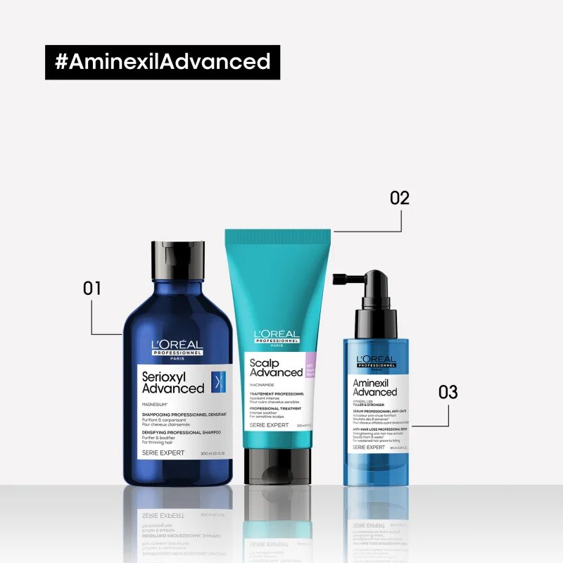 L’Oréal Professionnel Serie Expert Aminexil Advanced sprej na vlasy pro podporu růstu vlasů 90 ml