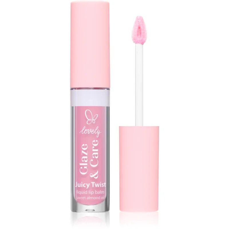 Lovely Glaze & Care Juicy Twist pečující lesk na rty 2.8 g