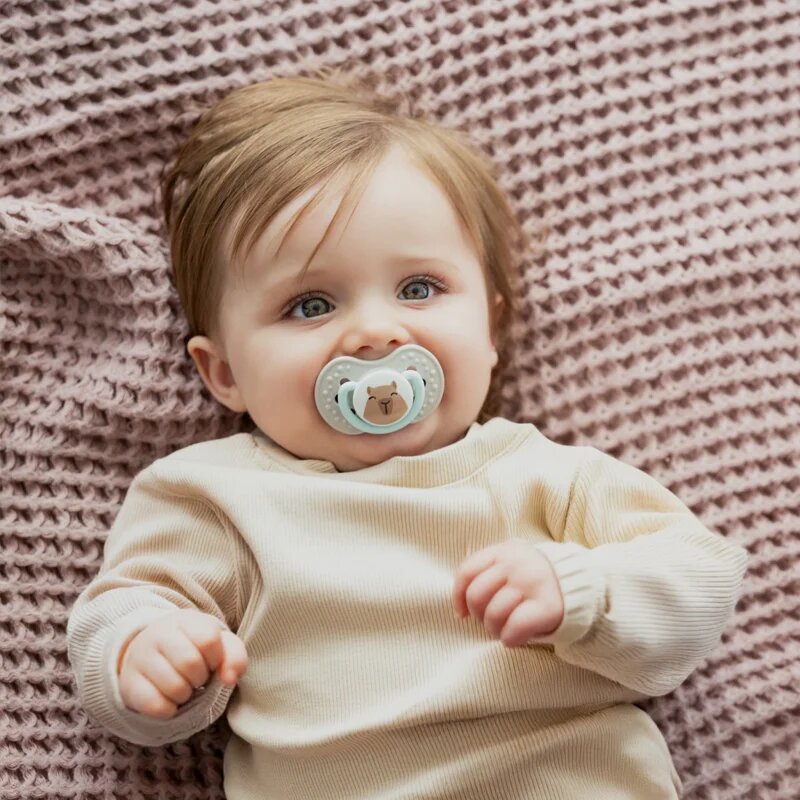 LOVI CAPICHILL 0-6m dudlík Boy 2 ks