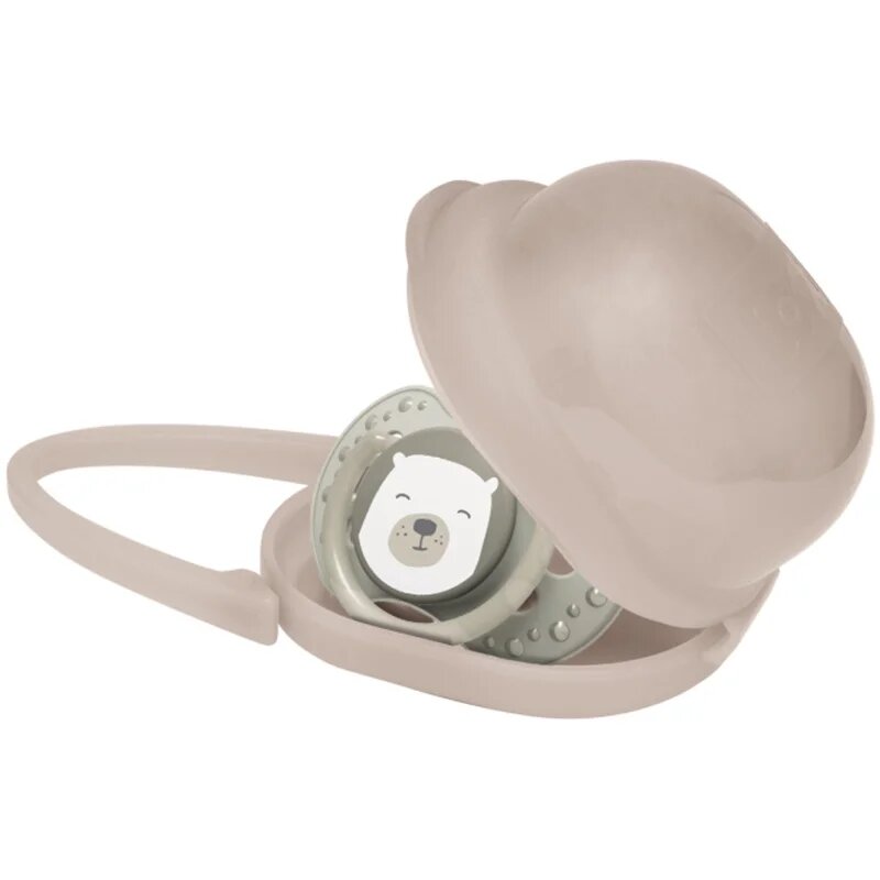 LOVI Dummy Case 0+ m krabička na dudlík odstín Beige 1 ks