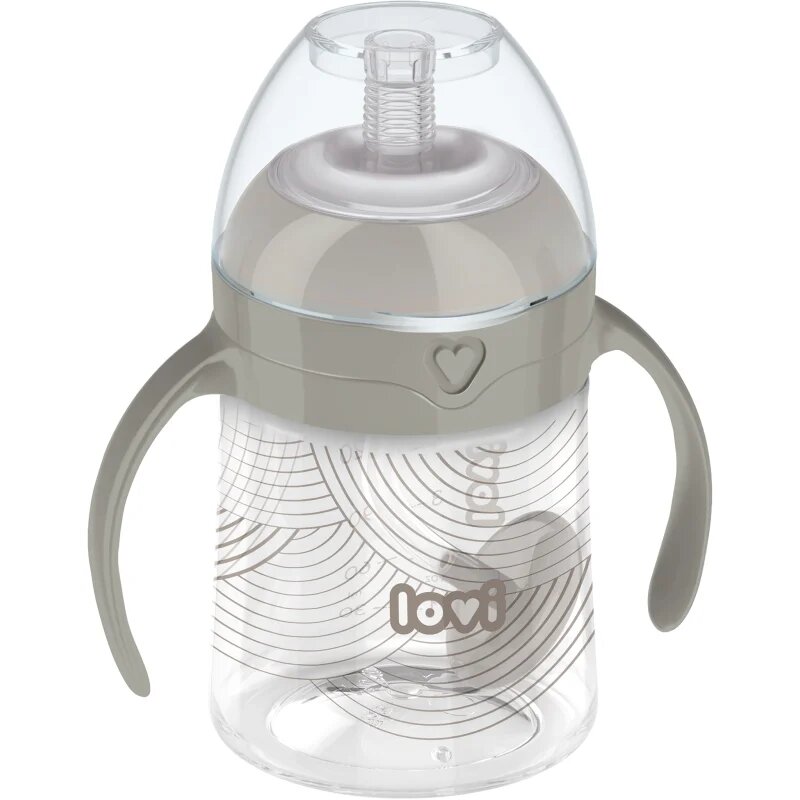 LOVI First Cup hrnek s brčkem 1 ks
