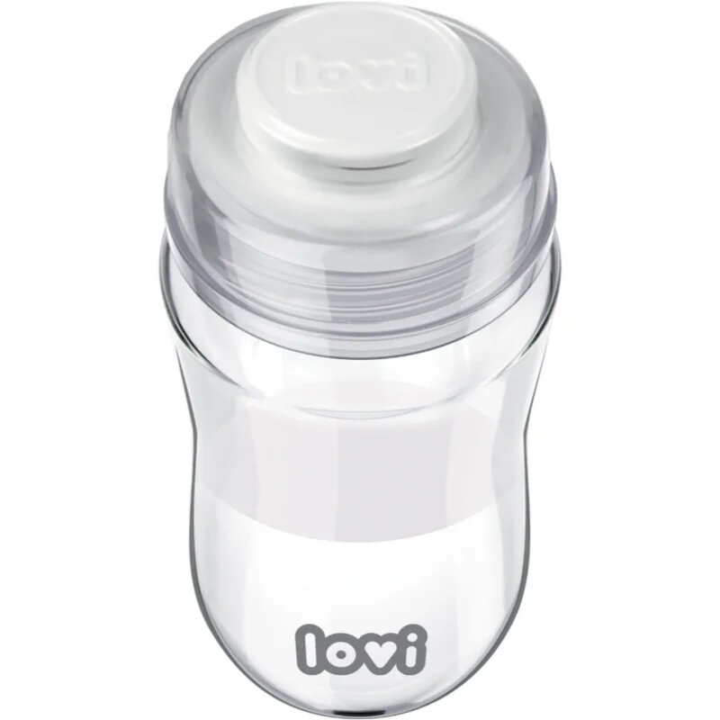 LOVI Glass skleněná kojenecká láhev 3m+ 250 ml