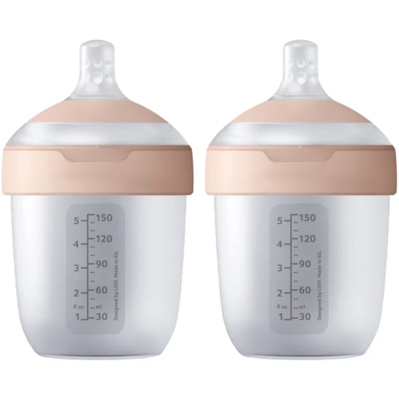 LOVI Mammafeel Bottle 150ml kojenecká láhev 0 m+ 2x150 ml