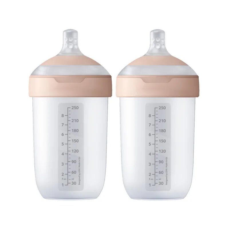 LOVI Mammafeel Bottle 250ml kojenecká láhev 3 m+ 2x250 ml