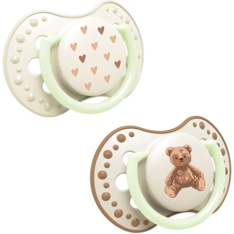 LOVI Teddy Love dudlík 18m+ 2 ks