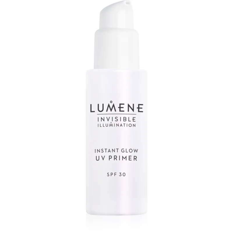 Lumene Invisible Illumination Instant Glow rozjasňující podkladová báze pod make-up SPF 30 30 ml