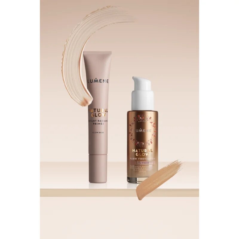 Lumene Natural Glow Instant Radiance rozjasňující podkladová báze pod make-up 20 ml