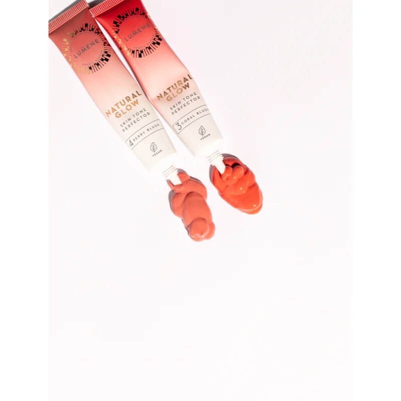 Lumene Natural Glow Skin Tone Perfector krémová tvářenka odstín 3 Coral Blush 20 ml