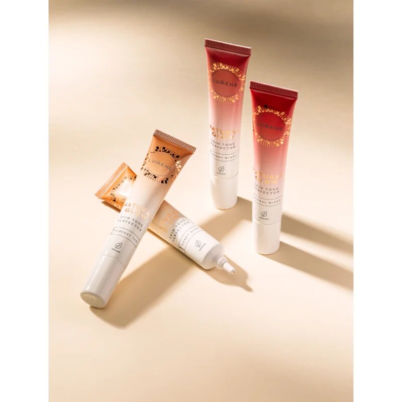 Lumene Natural Glow Skin Tone Perfector krémová tvářenka odstín 3 Coral Blush 20 ml