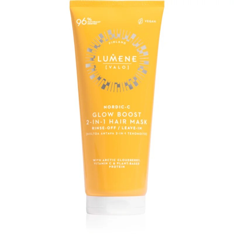 Lumene Nordic-C [VALO] Glow Boost rozjasňující maska na vlasy 200 ml