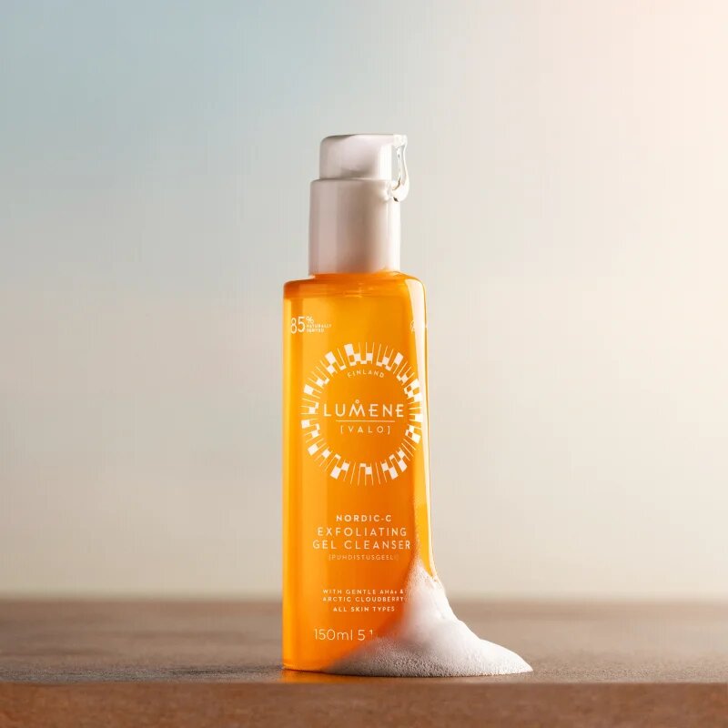 Lumene Nordic-C [VALO] jemný mycí gel s exfoliačním účinkem 150 ml