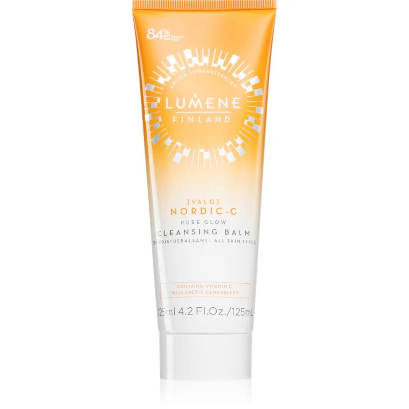 Lumene Nordic-C [VALO] Pure Glow odličovací a čisticí balzám 125 ml