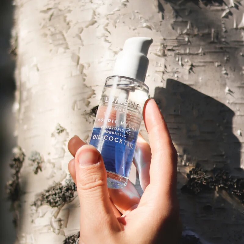 Lumene Nordic Hydra [LÄHDE] Moisturizing Prebiotic Oil-Cocktail dvoufázové sérum pro dehydratovanou suchou pleť 30 ml
