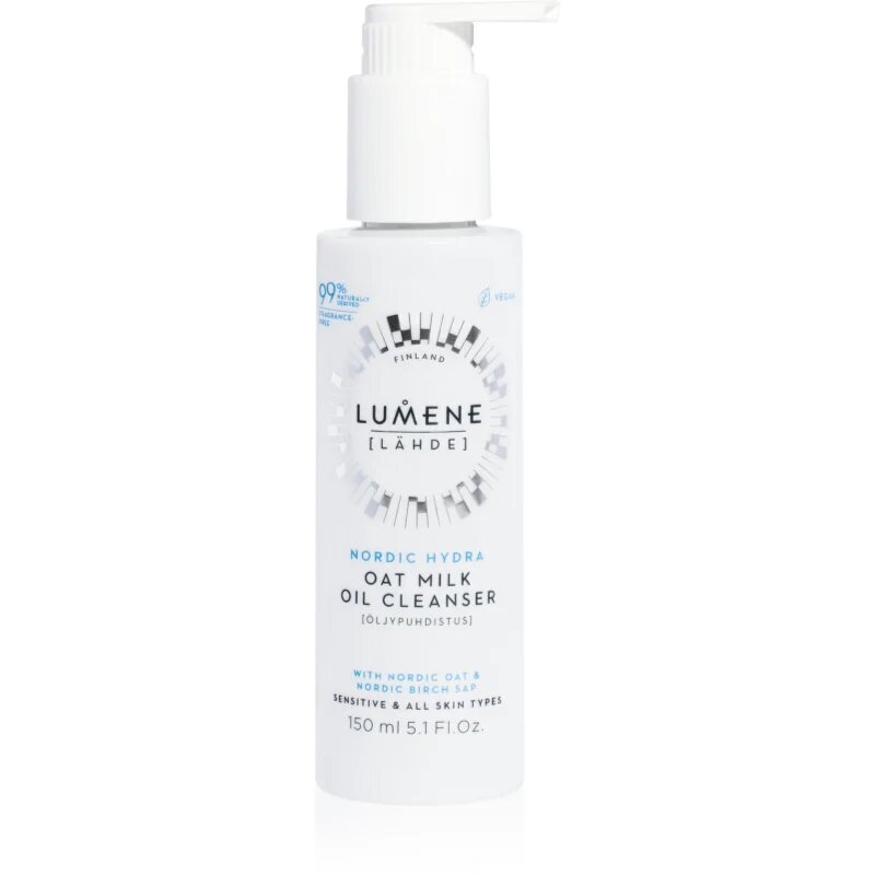 Lumene Nordic Hydra [LÄHDE] Oat Milk jemný čisticí olej pro citlivou pleť 150 ml