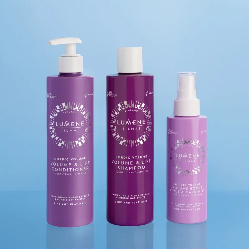 Lumene Nordic Volume [ILMA] Volume & Lift objemový šampon pro jemné a zplihlé vlasy 300 ml