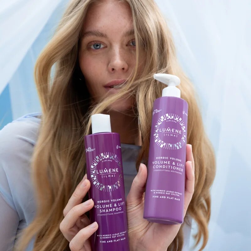 Lumene Nordic Volume [ILMA] Volume & Lift objemový šampon pro jemné a zplihlé vlasy 300 ml