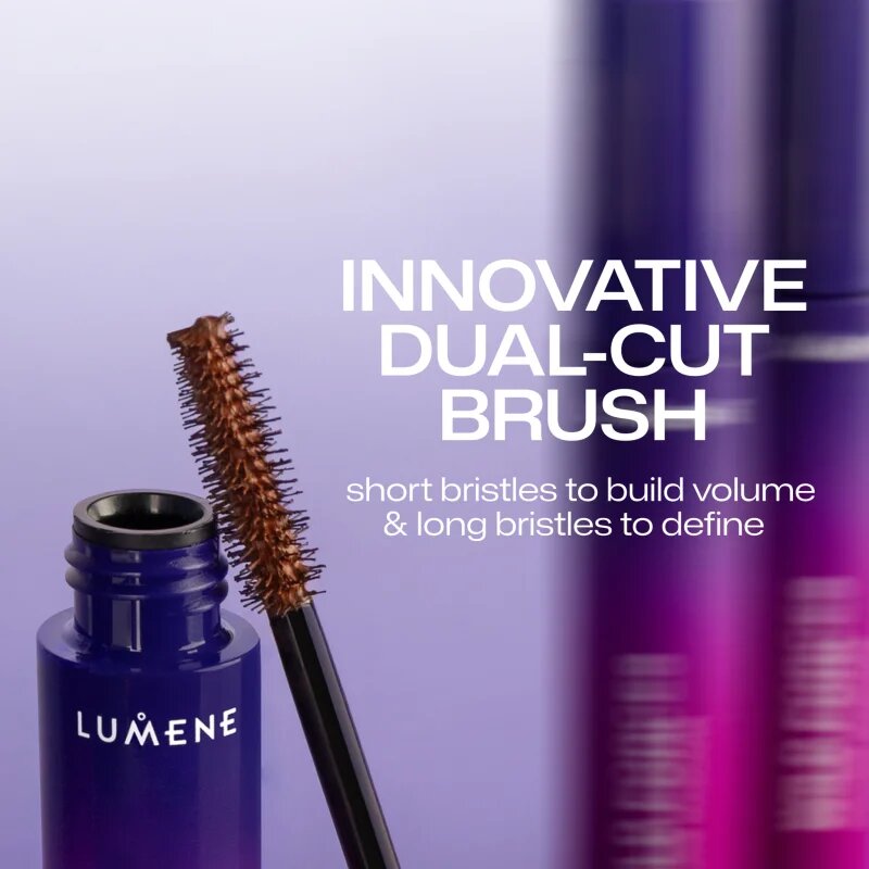 Lumene Wild Forces Volume Mascara objemová řasenka odstín Brown 14 ml