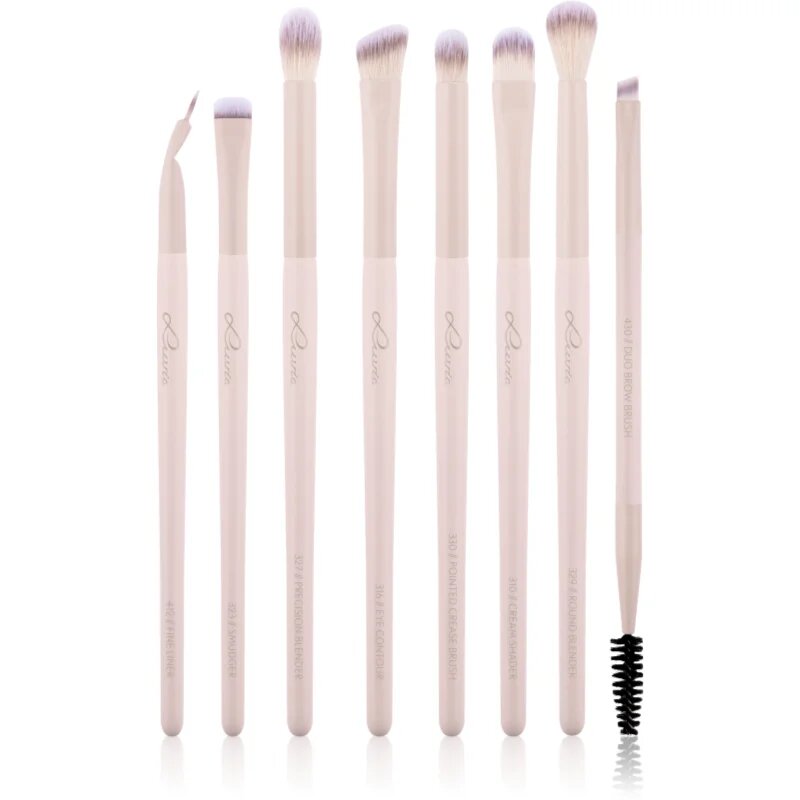 Luvia Cosmetics All Eye Want Nude Aura sada štětců na líčení očí