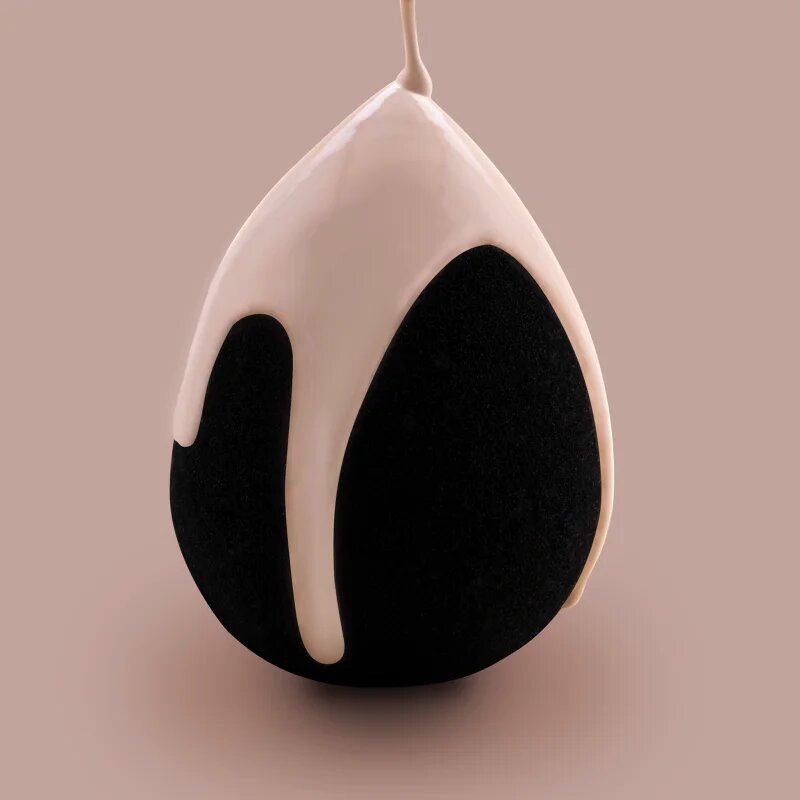 Luvia Cosmetics Classic Make-up Sponge sametová houbička na make-up 1 ks