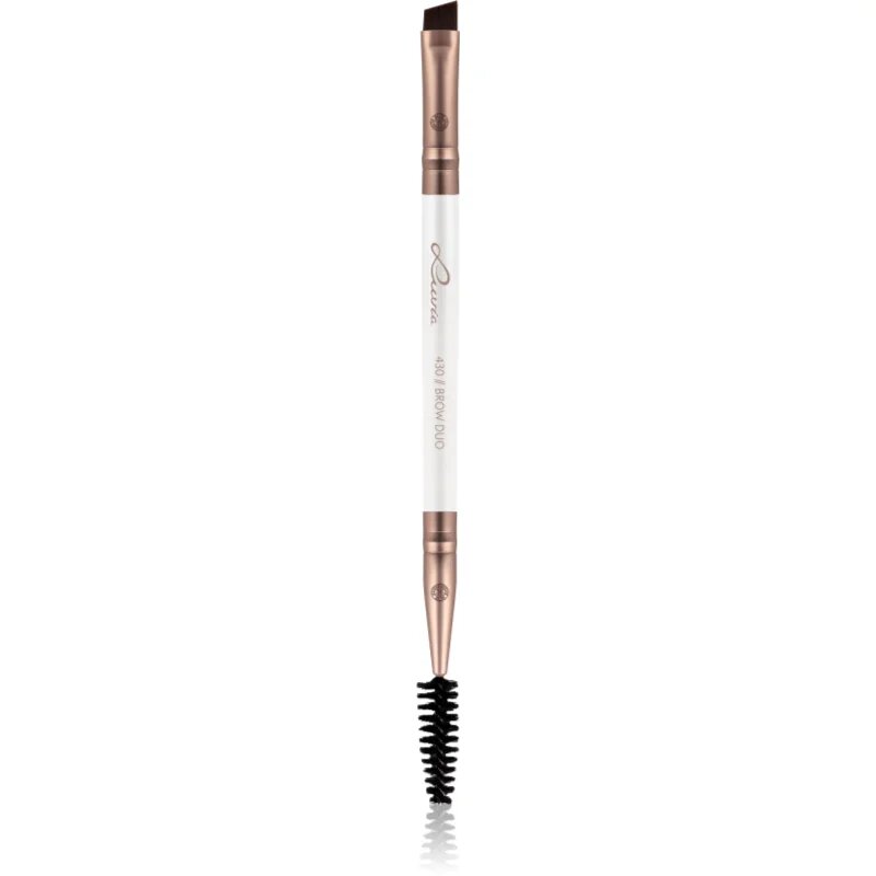 Luvia Cosmetics Elegance Brow Duo oboustranný štětec na obočí 430 1 ks