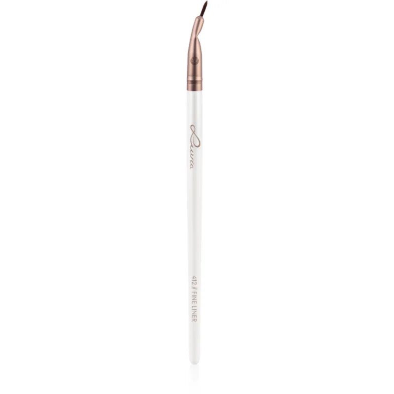 Luvia Cosmetics Elegance Fine Liner zahnutý štětec na oční linky 412 1 ks