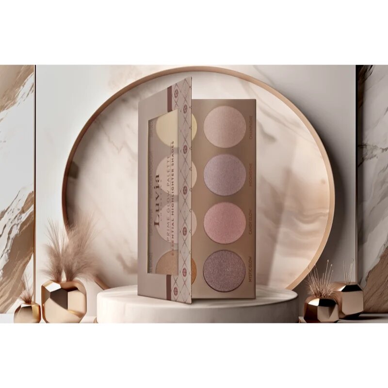Luvia Cosmetics Prime Glow Vol. 1 paleta rozjasňovačů 8x33 g