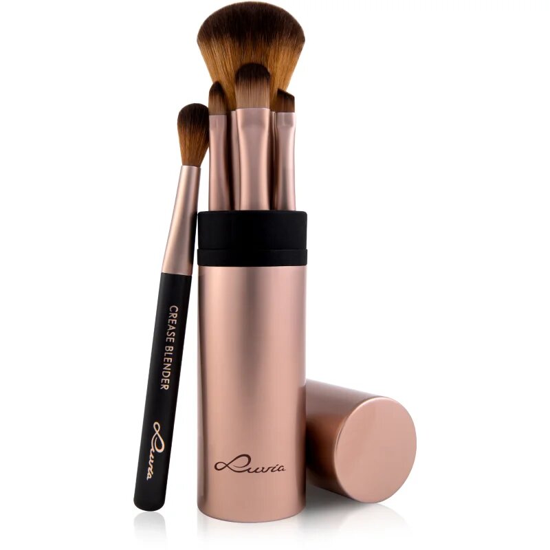 Luvia Cosmetics Travel Set Cappuccino sada štětců cestovní
