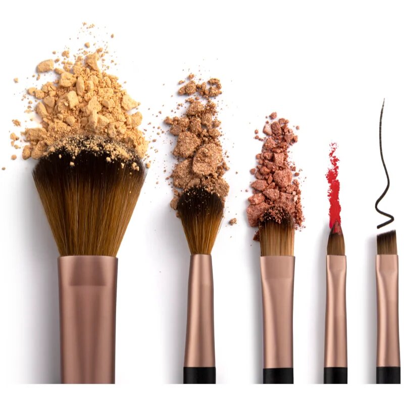 Luvia Cosmetics Travel Set Cappuccino sada štětců cestovní