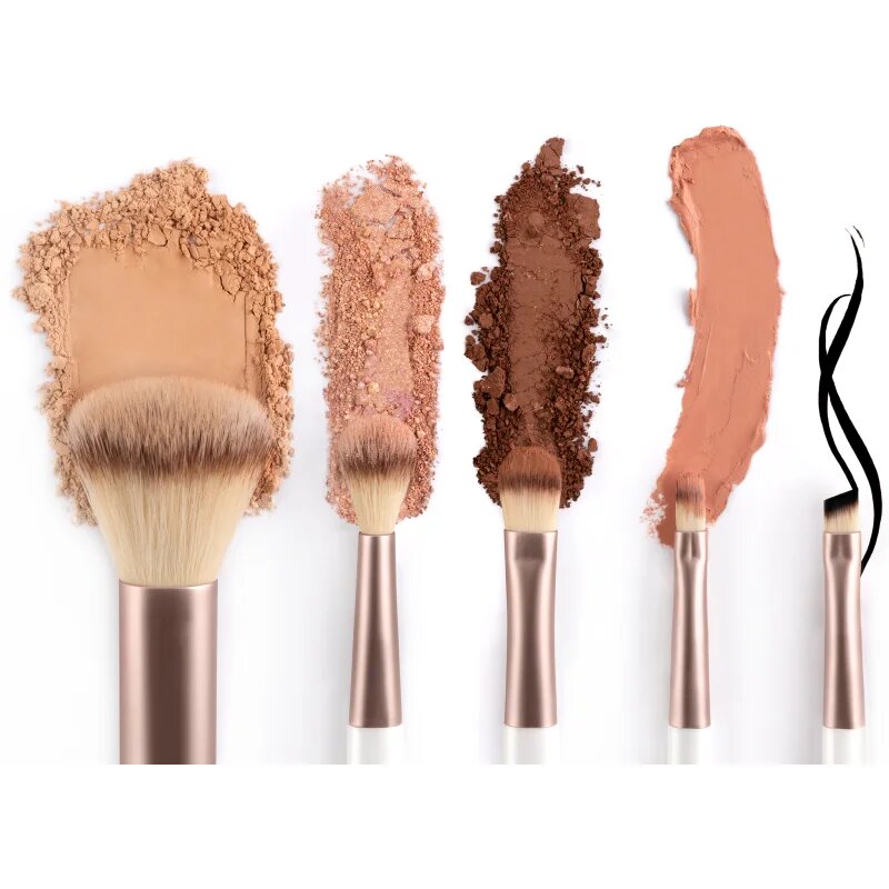 Luvia Cosmetics Travel Set Macchiato sada štětců cestovní 5 ks