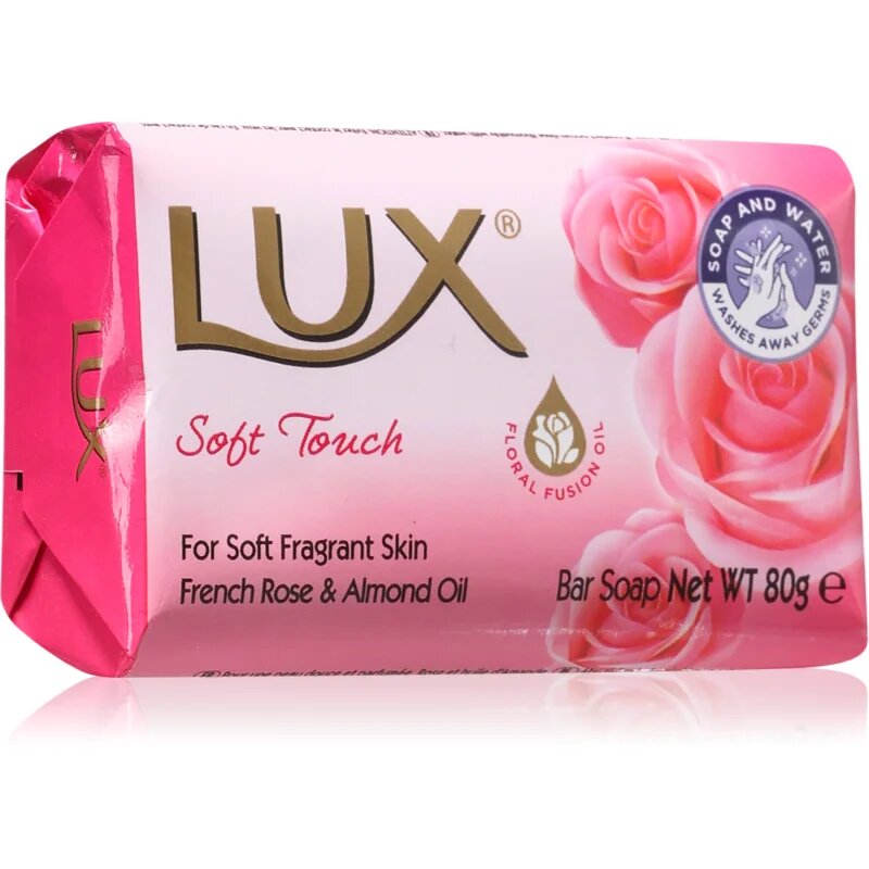 Lux Soft Touch tuhé mýdlo 80 g