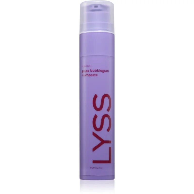 LYSS Hroznová Žvýkačka zubní pasta 60 ml