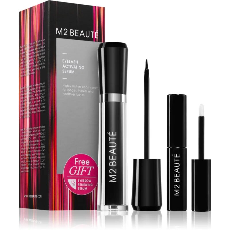 M2 Beauté Eyelash Activating Serum dárková sada