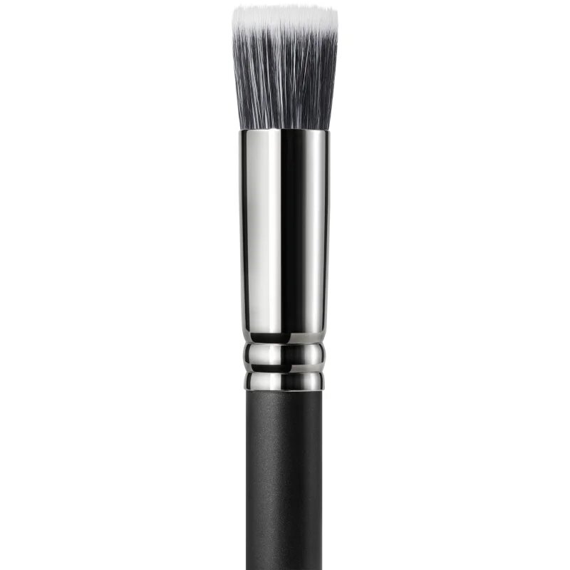 MAC Cosmetics Brush 130S Short Duo Fibre malý štětec pro nanášení tekutých krémových a pudrových produktů 1 ks