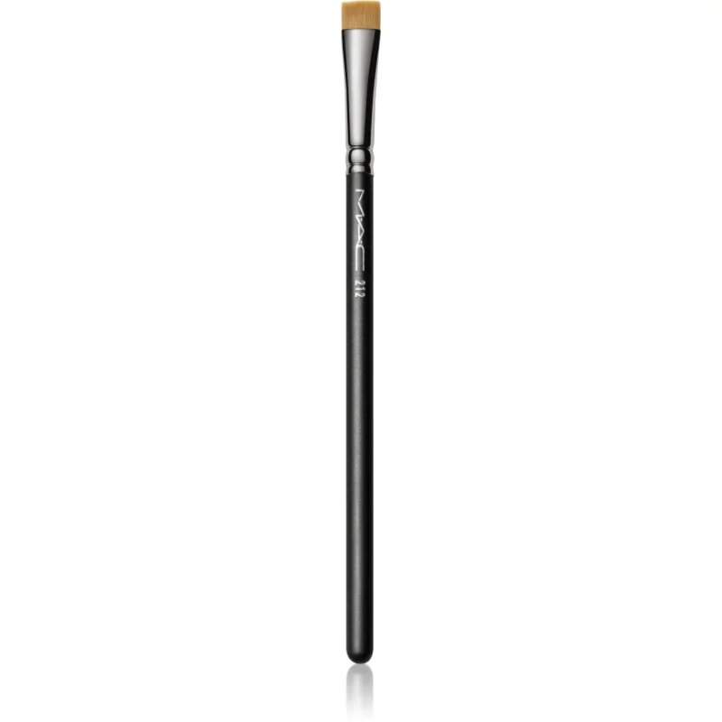 MAC Cosmetics Brush 212 Flat Definer Brush plochý štětec na oční stíny 1 ks
