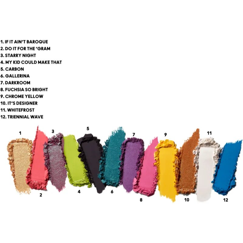 MAC Cosmetics Connect In Colour Eye Shadow Palette 12 shades paletka očních stínů odstín Hi-Fi Colour 122 g
