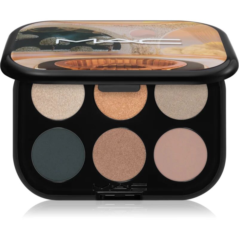 MAC Cosmetics Connect In Colour Eye Shadow Palette 6 shades paletka očních stínů odstín Bronze Influence 6.25 g