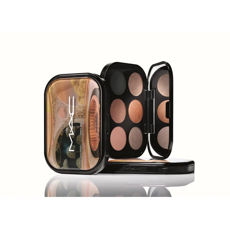 MAC Cosmetics Connect In Colour Eye Shadow Palette 6 shades paletka očních stínů odstín Bronze Influence 6.25 g