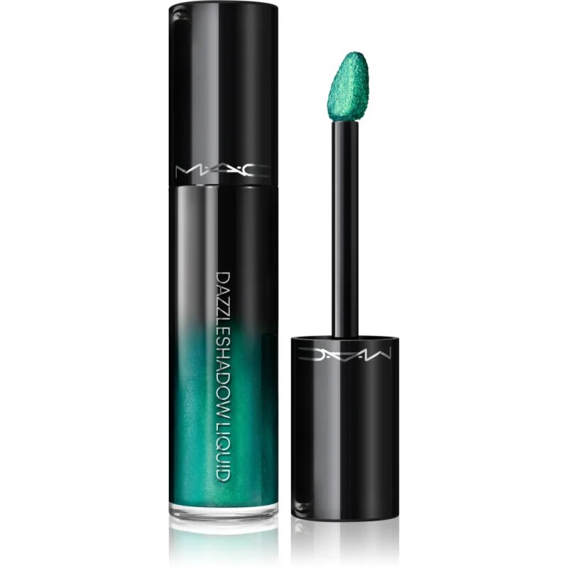 MAC Cosmetics Dazzleshadow Liquid Eyeshadow tekuté oční stíny odstín Telepathic Teal 4 ml