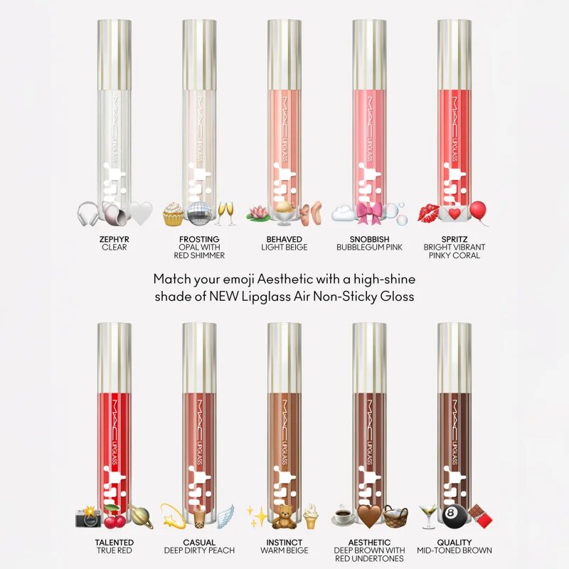 MAC Cosmetics Lipglass Air hydratační lesk na rty odstín Sublime 5 ml