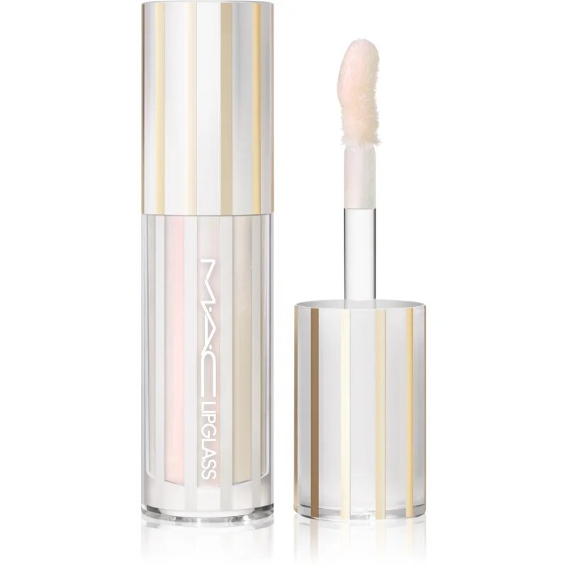 MAC Cosmetics Lipglass Air Mini hydratační lesk na rty odstín Frosting 2.6 ml