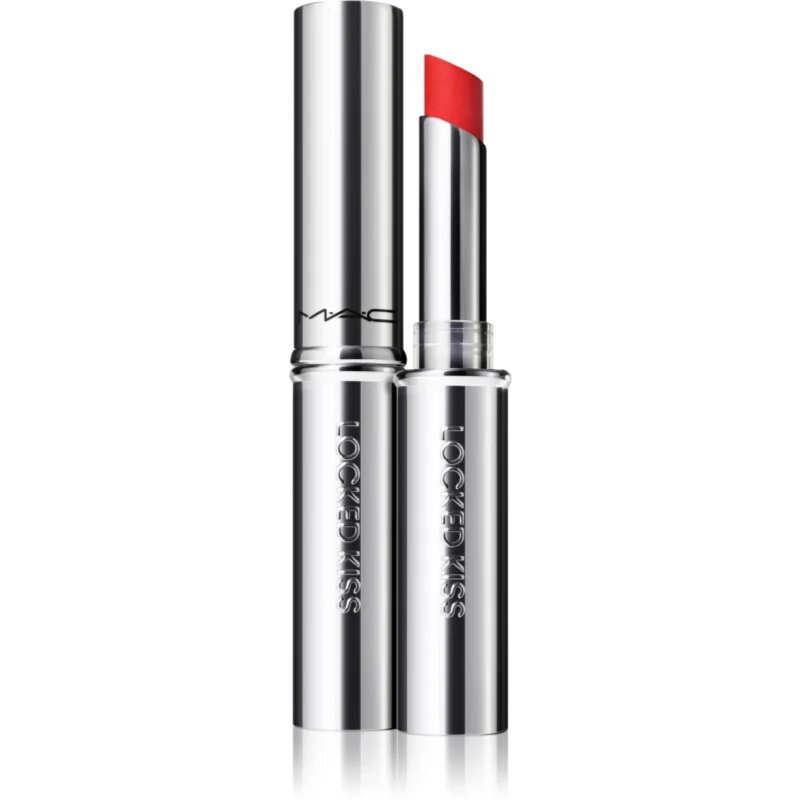 MAC Cosmetics Locked Kiss 24h Lipstick dlouhotrvající rtěnka s matným efektem odstín Gutsy 18 g